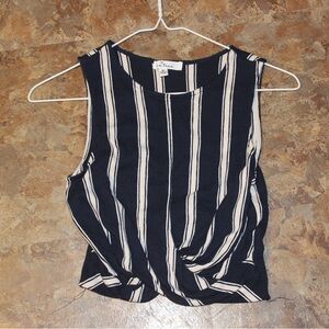 Striped Crop Top